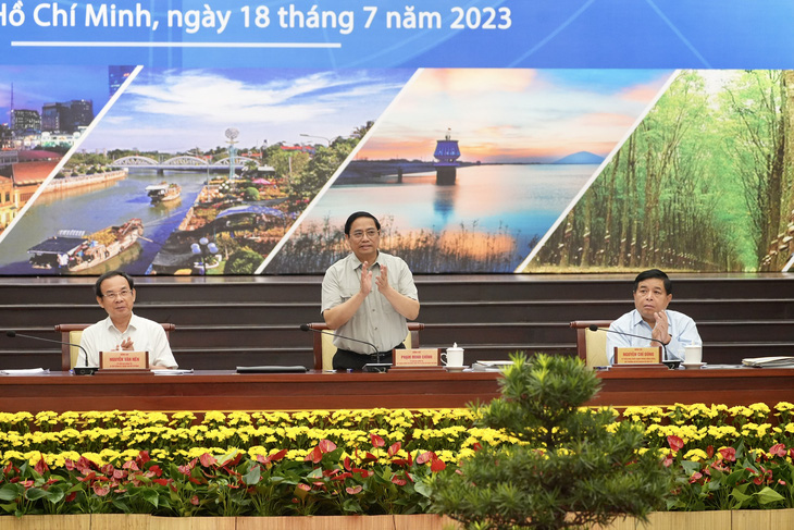 Thủ tướng Phạm Minh Chính làm chủ tịch Hội đồng điều phối vùng Đông Nam Bộ - Ảnh: HỮU HẠNH