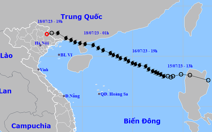 Vì sao bão số 1 không đổ bộ vào Quảng Ninh - Hải Phòng như dự báo?