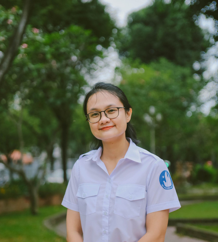 Chị Trần Thu Hà - tân phó chủ tịch Trung ương Hội Sinh viên Việt Nam - Ảnh: Hội Sinh viên TP.HCM