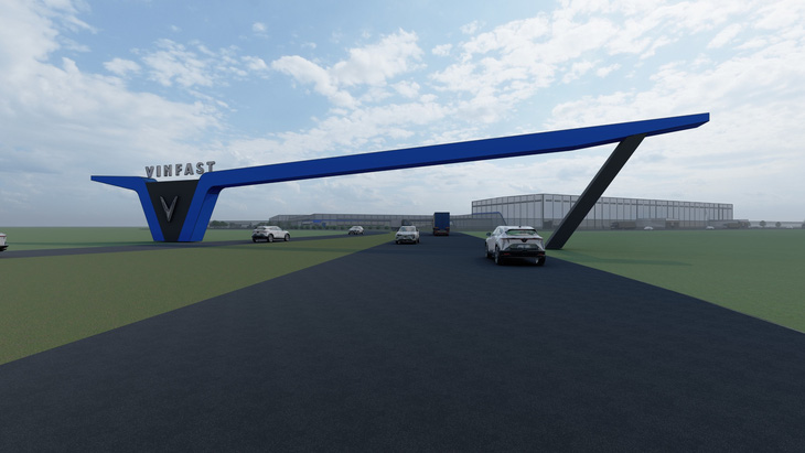 Nhà máy VinFast sẽ được xây dựng tại Khu công nghiệp Triangle Innovation Point - Ảnh: Đ.H.