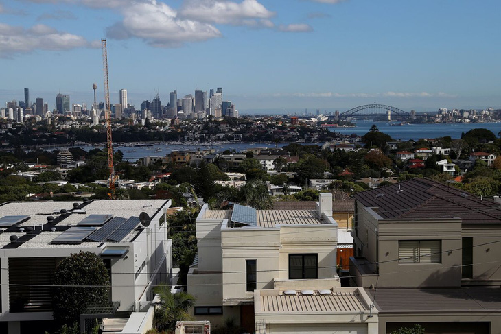 Các tòa nhà dân cư ở Sydney, Úc - Ảnh: BLOOMBERG