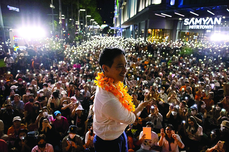 Đảng Tiến bước của ông Pita đã về nhất trong cuộc bầu cử ở Thái Lan. Ảnh: Foreign Policy