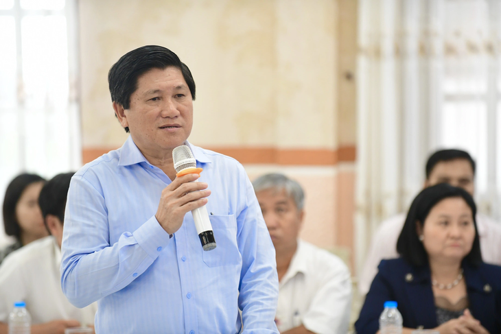 Ông Lê Văn Sử - phó chủ tịch UBND tỉnh Cà Mau - Ảnh: QUANG ĐỊNH