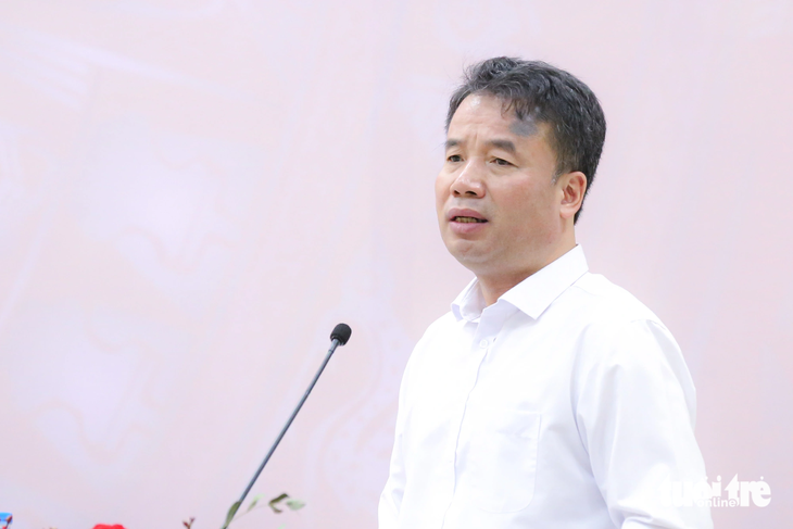 Ông Nguyễn Thế Mạnh - giám đốc Bảo hiểm xã hội Việt Nam - Ảnh: HÀ QUÂN