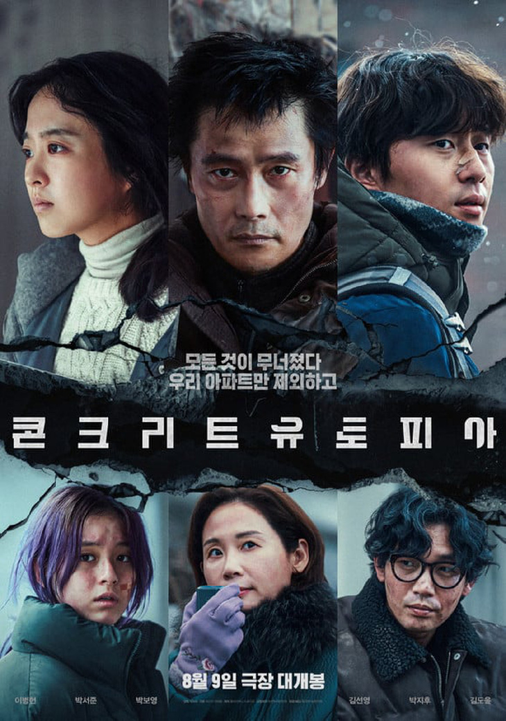 Dự án phim Concrete Utopia về đề tài thảm họa dự kiến khởi chiếu tại Hàn Quốc từ 9-8