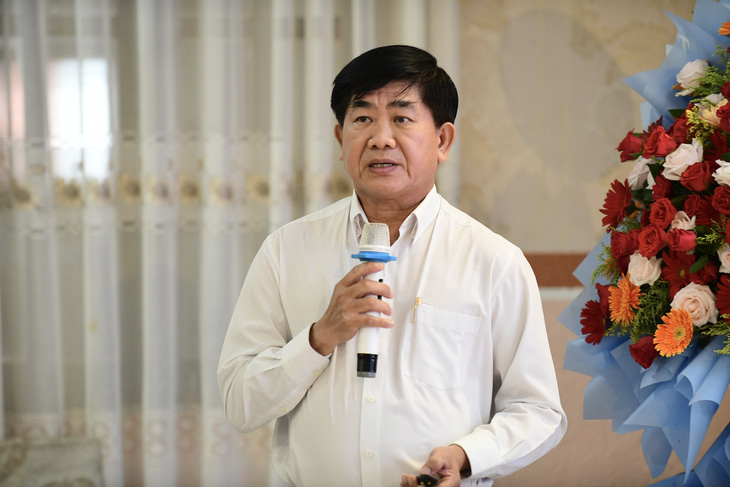 Tiến sĩ Nguyễn Thanh Tùng, viện trưởng Viện nghiên cứu thủy sản 2 - Ảnh: QUANG ĐỊNH