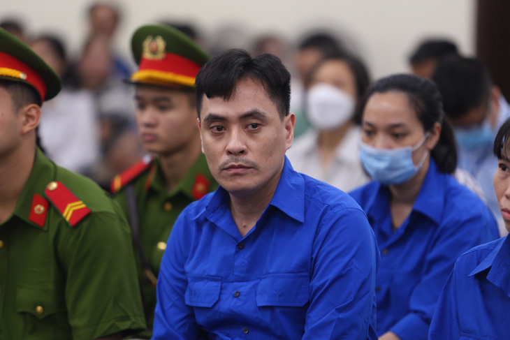 Bị cáo Nguyễn Duy Hải - người bị cáo buộc môi giới hối lộ - Ảnh: DANH TRỌNG