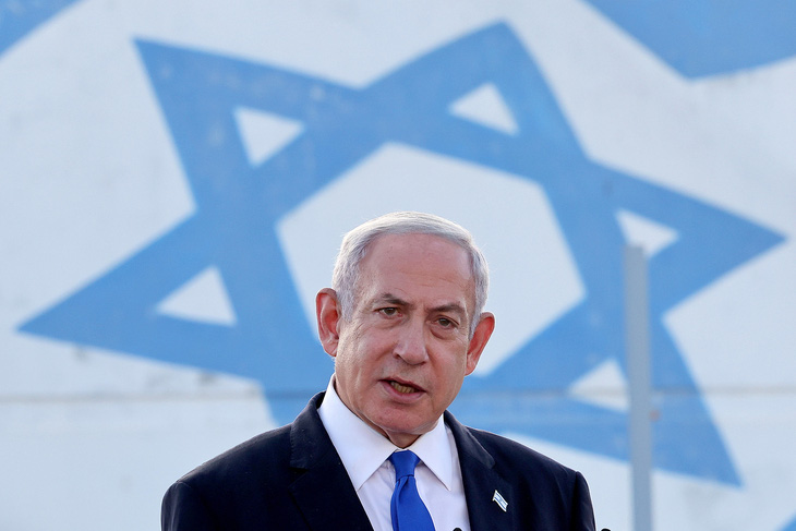 Thủ tướng Israel Benjamin Netanyahu bất ngờ thông báo phải phẫu thuật cấy máy tạo nhịp tim vào rạng sáng 23-7 - Ảnh: AFP