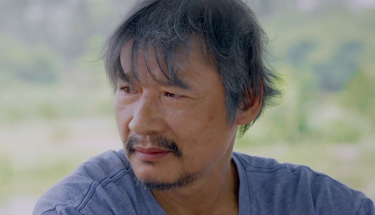 Diễn viên Võ Hoài Nam vai người cha Nhân trong phim Món quà của cha - Ảnh: ĐPCC