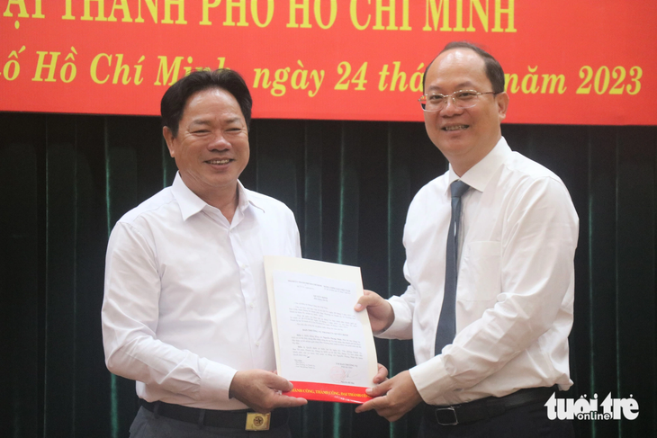 Ông Nguyễn Phong Nhật giữ chức phó trưởng Ban Quản lý khu vực phát triển đô thị Tây Bắc - Ảnh: CẨM NƯƠNG