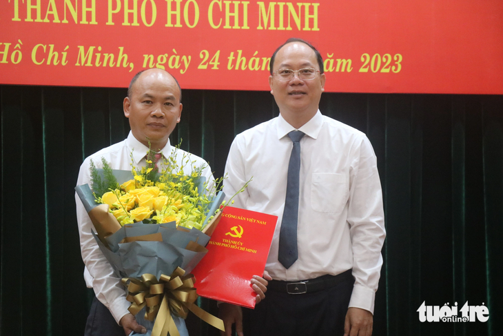 Ông Nguyễn Xuân Ngọc được điều động tham gia Ban Chấp hành Đảng bộ, Ban Thường vụ Đảng ủy Khối Dân - Chính - Đảng TP.HCM nhiệm kỳ 2020-2025 - Ảnh: CẨM NƯƠNG