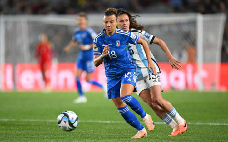 Tuyển nữ Ý thắng sát nút Argentina ở trận ra quân World Cup nữ 2023