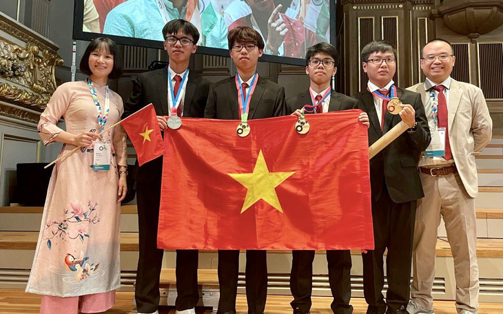 Học sinh Việt Nam đoạt 3 huy chương vàng, 1 huy chương bạc Olympic hóa học quốc tế