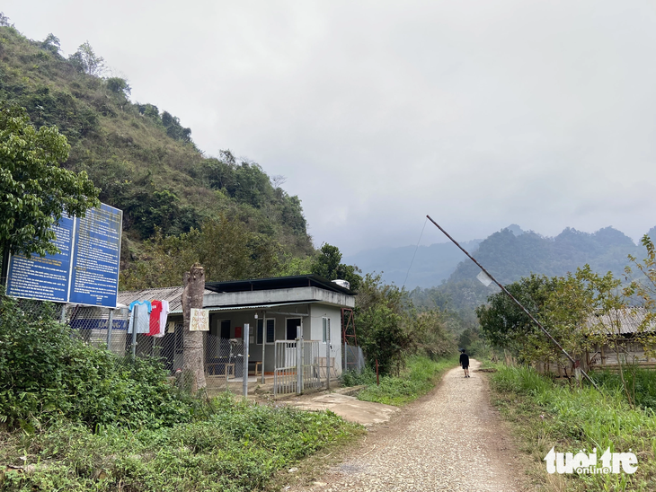 Đường vào mỏ đất hiếm Đông Pao (Lai Châu) - mỏ đất hiếm lớn nhất Việt Nam - Ảnh: QUANG THẾ