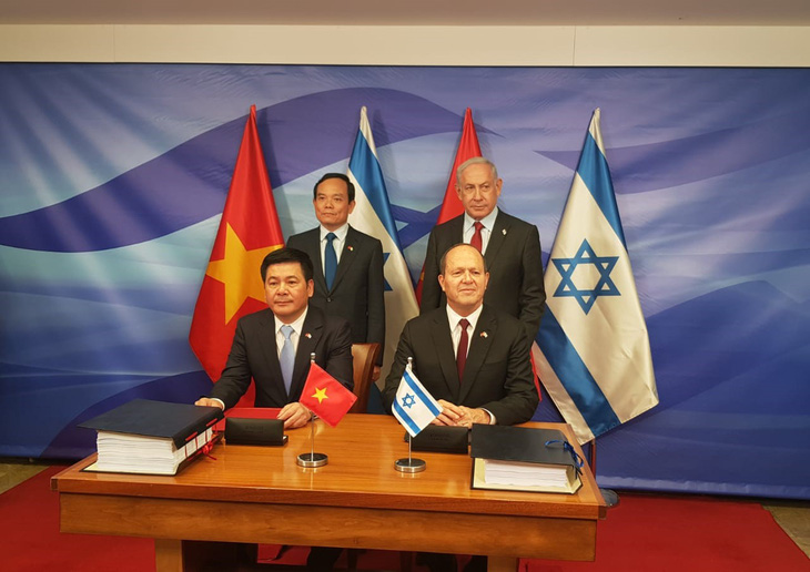 Ký kết Hiệp định thương mại tự do Việt Nam - Israel (VIFTA) - Ảnh: Bộ Công Thương