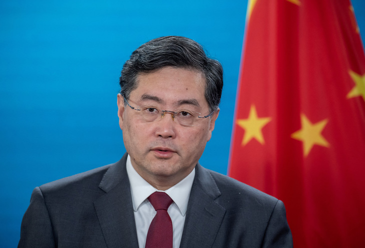 Ngoại trưởng Trung Quốc Tần Cương - Ảnh: REUTERS