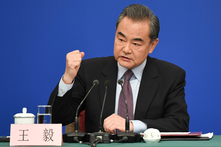 Ông Vương Nghị đã chịu trách nhiệm hầu hết công việc tại Bộ Ngoại giao Trung Quốc trong một tháng qua - Ảnh: AFP