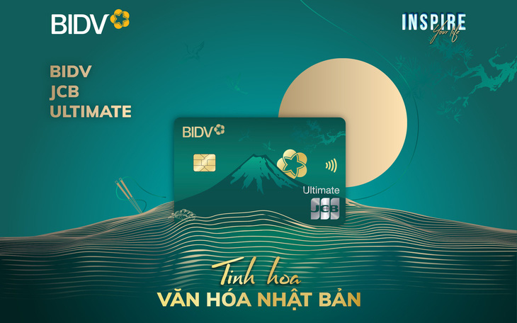 Ra mắt thẻ tín dụng quốc tế BIDV JCB Ultimate