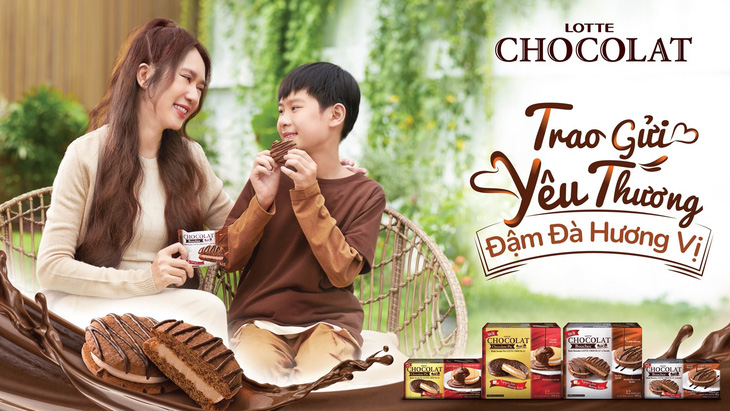 Bánh Bouchee Lotte Chocolat mới - vị ngon nguyên bản tại thị trường Việt - Ảnh 1.