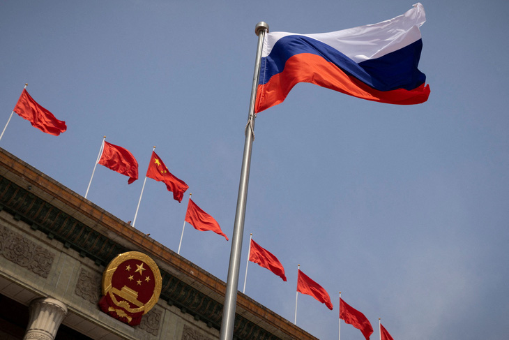 Trung Quốc đã nhiều lần phủ nhận việc gửi thiết bị quân sự cho Nga - Ảnh: REUTERS