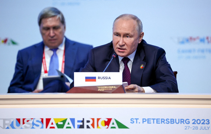 Tổng thống Nga Vladimir Putin - Ảnh: REUTERS