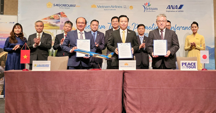 Saigontorist Group cùng Vietnam Airlines đồng tổ chức và ký nhiều hợp tác kinh doanh với các tập đoàn du lịch, hàng không hàng đầu Nhật Bản vào giữa tháng 7 vừa qua