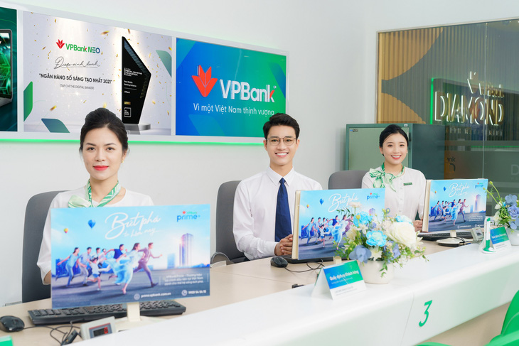 Tín dụng hợp nhất của ngân hàng VPBank tăng hơn 10% so với đầu năm 2023 - Ảnh: VPB