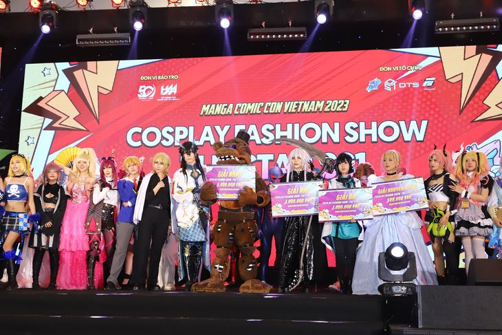 Trình diễn thời trang cosplay và thi cosplay là hoạt động đặc trưng tại Manga Comic Con
