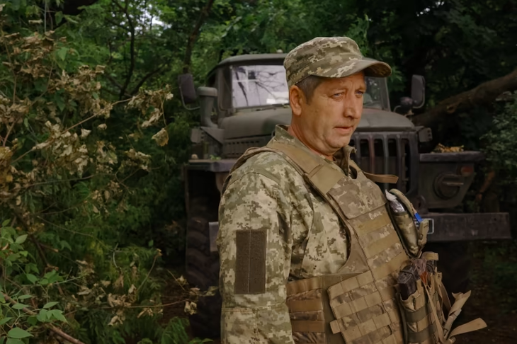 Ông Ruslan, một chỉ huy pháo binh của Ukraine, cho biết họ 