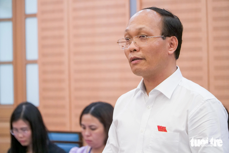 Ông Lưu Quang Huy - viện trưởng Viện Quy hoạch xây dựng Hà Nội - Ảnh: PHẠM TUẤN