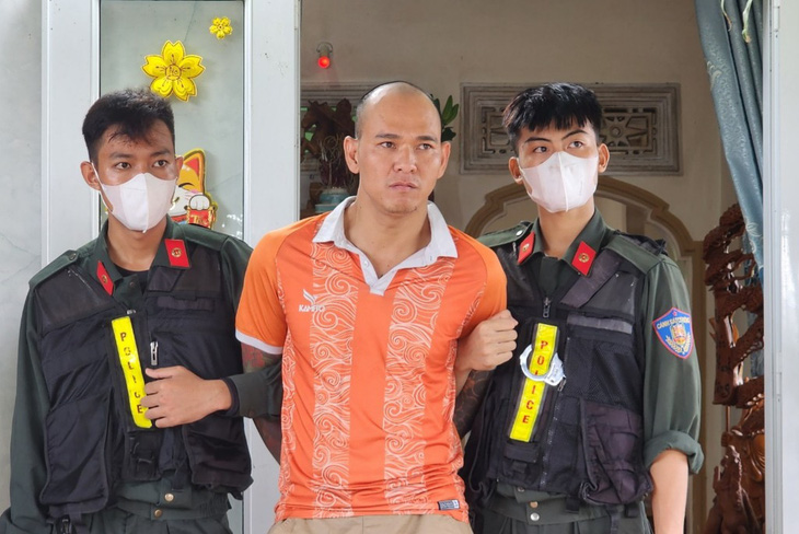 Vũ &quot;Công&quot; cầm đầu nhóm giang hồ nông trường Phú Quốc bị công an bắt giữ - Ảnh: Công an cung cấp