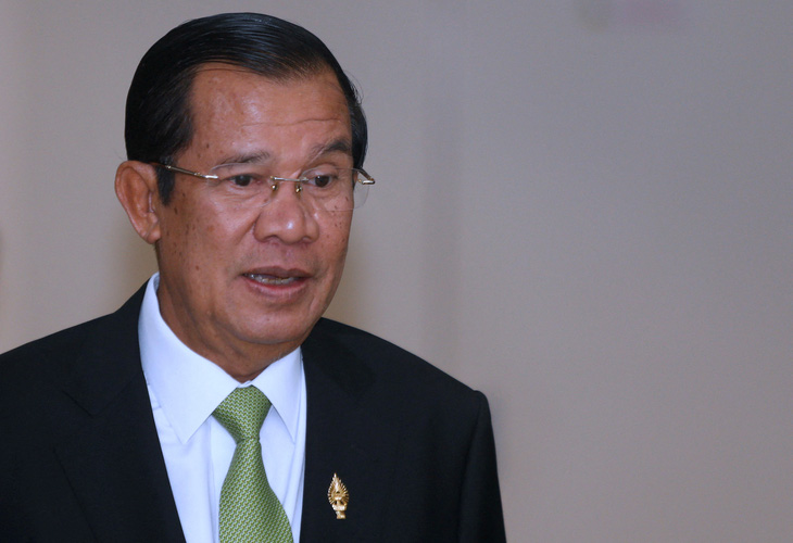 Ông Hun Sen - thủ tướng sắp mãn nhiệm ở Campuchia - Ảnh: REUTERS