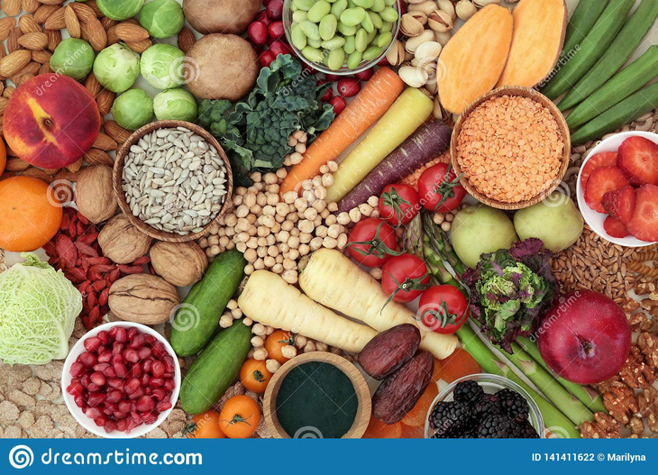 Thực phẩm giúp ăn sạch, ăn lành mạnh - Ảnh minh họa: BSCC