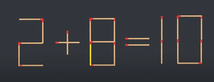 Thử tài IQ: Di chuyển một que diêm để phép tính 2+9=18 thành đúng - Ảnh 1.