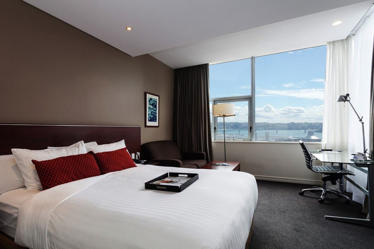 Đội tuyển nữ Việt Nam được bố trí lưu trú tại khách sạn 4.5 sao nằm ngay trung tâm thành phố Auckland, New Zealand - Ảnh: RYDGES
