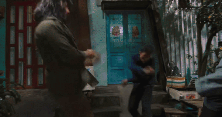 Kiều Minh Tuấn tập luyện 6 tháng để đánh võ trong phim Kẻ ẩn danh - Ảnh: Cắt từ clip