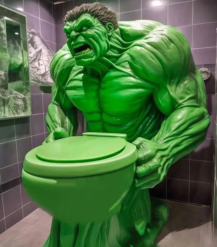 Chẳng hay chủ nhân nhà vệ sinh này ổn không?