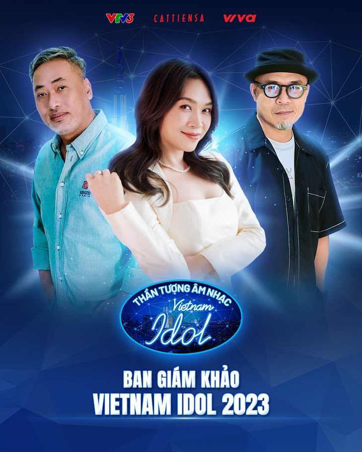 Bộ ba quyền lực &quot;cầm trịch&quot; Vietnam Idol mùa 8 lộ diện: nhạc sĩ Huy Tuấn, ca sĩ Mỹ Tâm và giám khảo Nguyễn Quang Dũng