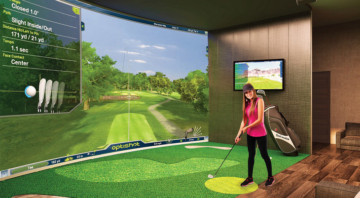 Hình thức chơi golf 3D đang ngày càng phổ biến tại Việt Nam - Ảnh: TL