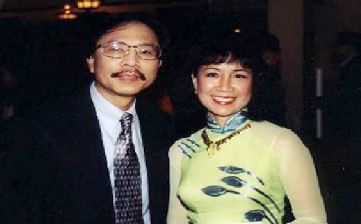Nhạc sĩ Ngô Thụy Miên và vợ, bà Đoàn Thanh Vân