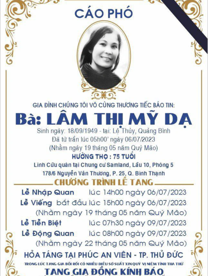 Lâm Thị Mỹ Dạ - nhà thơ của Khoảng trời hố bom - vừa qua đời - Ảnh 2.