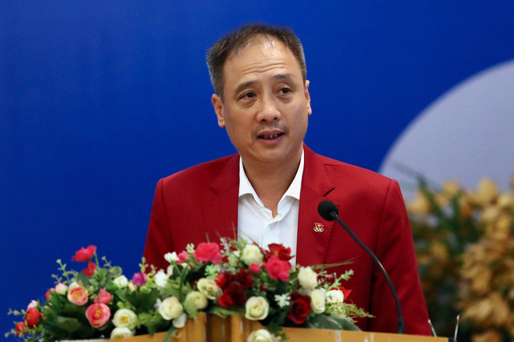 Tổng thư ký Liên đoàn Điền kinh Việt Nam Nguyễn Mạnh Hùng - Ảnh: LÊ BẢO