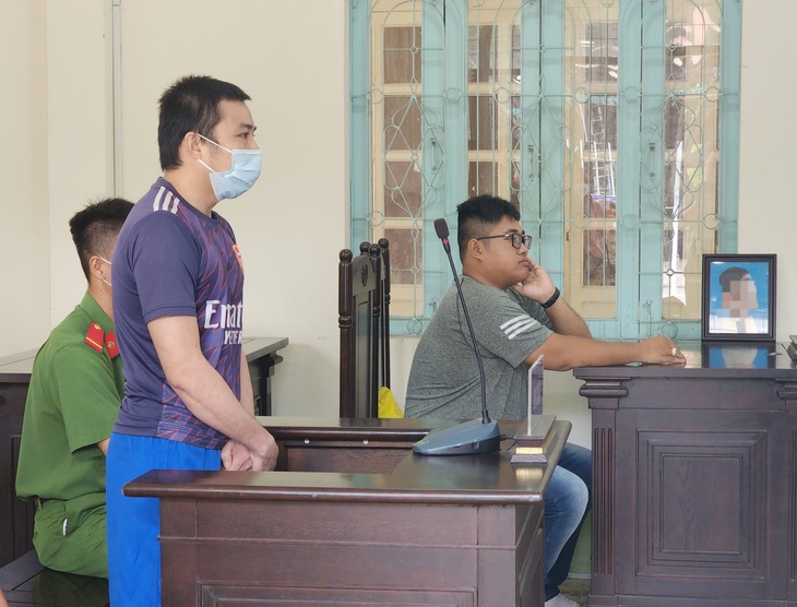 Bị cáo tại phiên tòa - Ảnh: SƠN LÂM