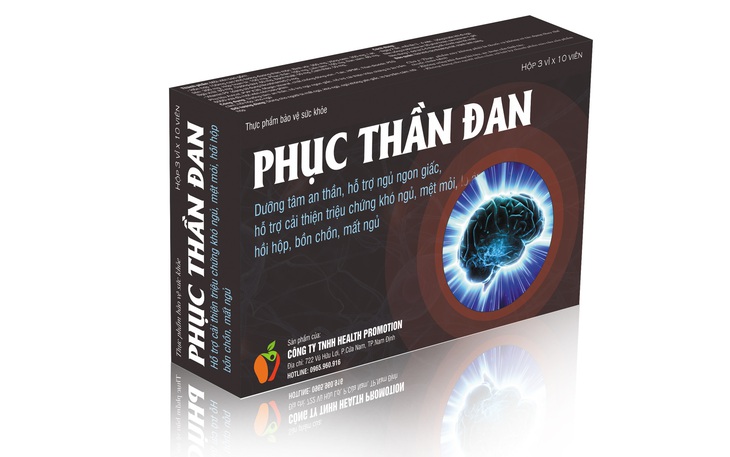 Phục Thần Đan hỗ trợ ngủ ngon giấc