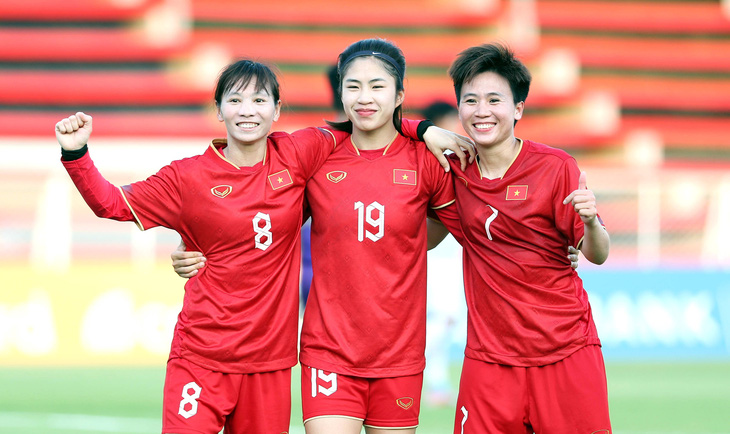 Đội tuyển nữ Việt Nam lần đầu góp mặt tại VCK FIFA World Cup nữ - Ảnh: NGUYÊN KHÔI