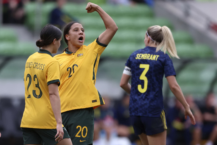 Tuyển nữ Úc có thể gây bất ngờ tại World Cup 2023 - Ảnh: Reuters