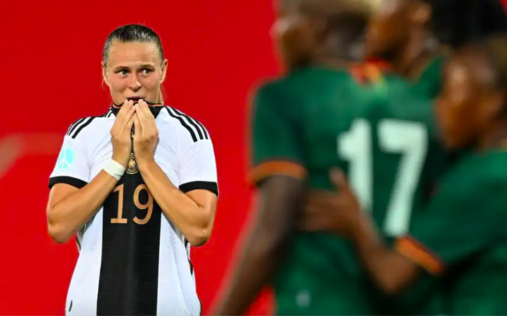 Tuyển nữ Đức thua sốc Zambia trong trận giao hữu chuẩn bị cho World Cup 2023