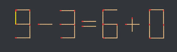 Thử tài IQ: Di chuyển một que diêm để 7-1=4+3 thành phép tính đúng - Ảnh 1.