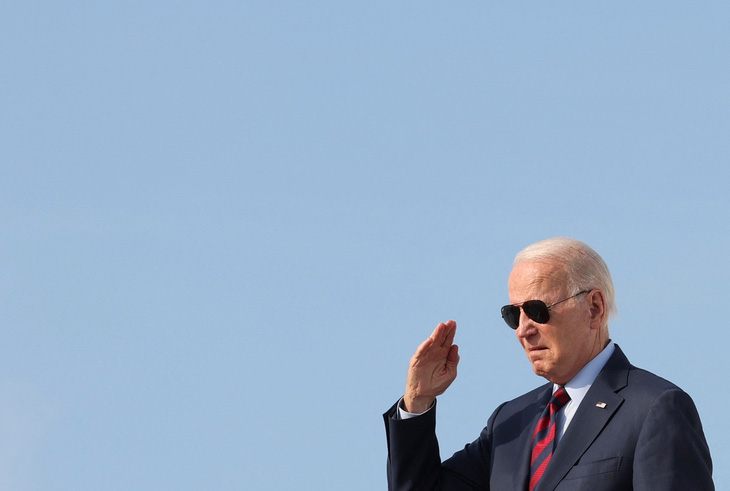 Tổng thống Mỹ Joe Biden - Ảnh: REUTERS 