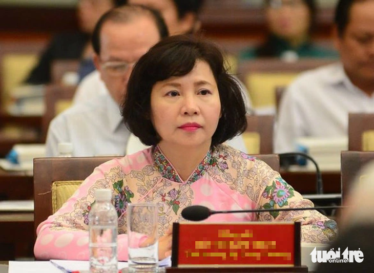 Bà Hồ Thị Kim Thoa đang bị truy nã do bỏ trốn - Ảnh: QUANG ĐỊNH